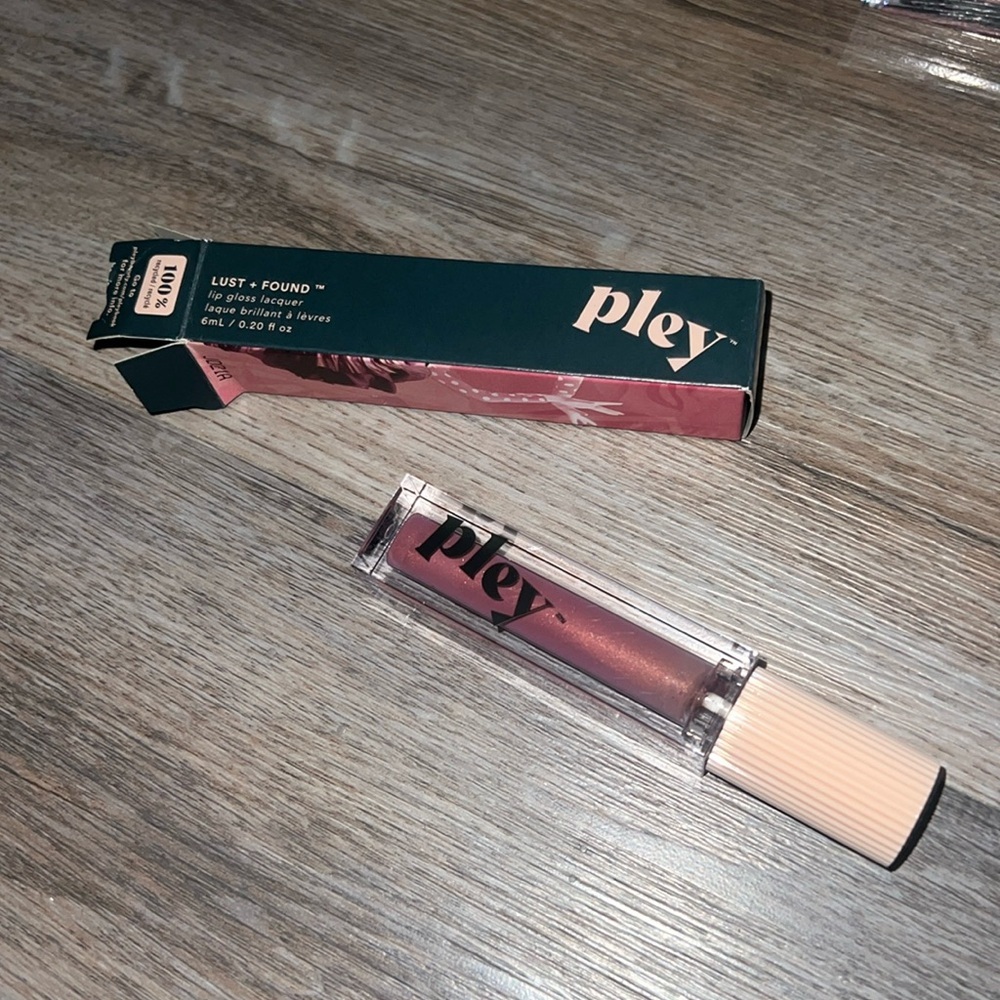 NIB “Lupe” Pley Beauty Lust + Found Lip Gloss Lacquer